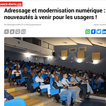 France Antilles Guadeloupe informe sur les nouveautés à venir dans l’adressage et modernisation numérique